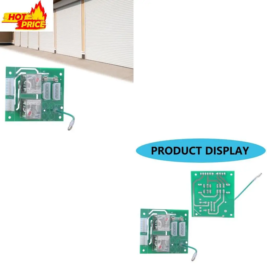 

Overload Protected Relays Module Easy Installation Stability Mainboard for Commercial Industrial Garage Door Installation