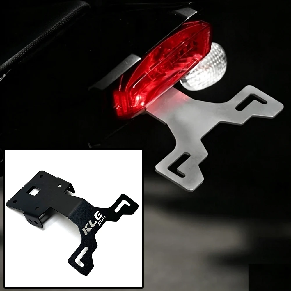Kennzeichenhalter für Kawasaki KLE 500 KLE500 SE KLE 500SE 2025 2026 Motorrad Heckaufhöhung Kotflügel Eliminator