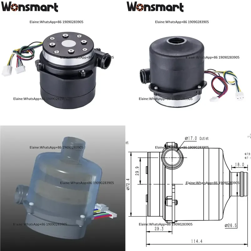 High Pressure 10.5 Kpa Hot air Centrifugal Blower Brushless Dc Motor 24v Dc Cooling Fan Portable Fan