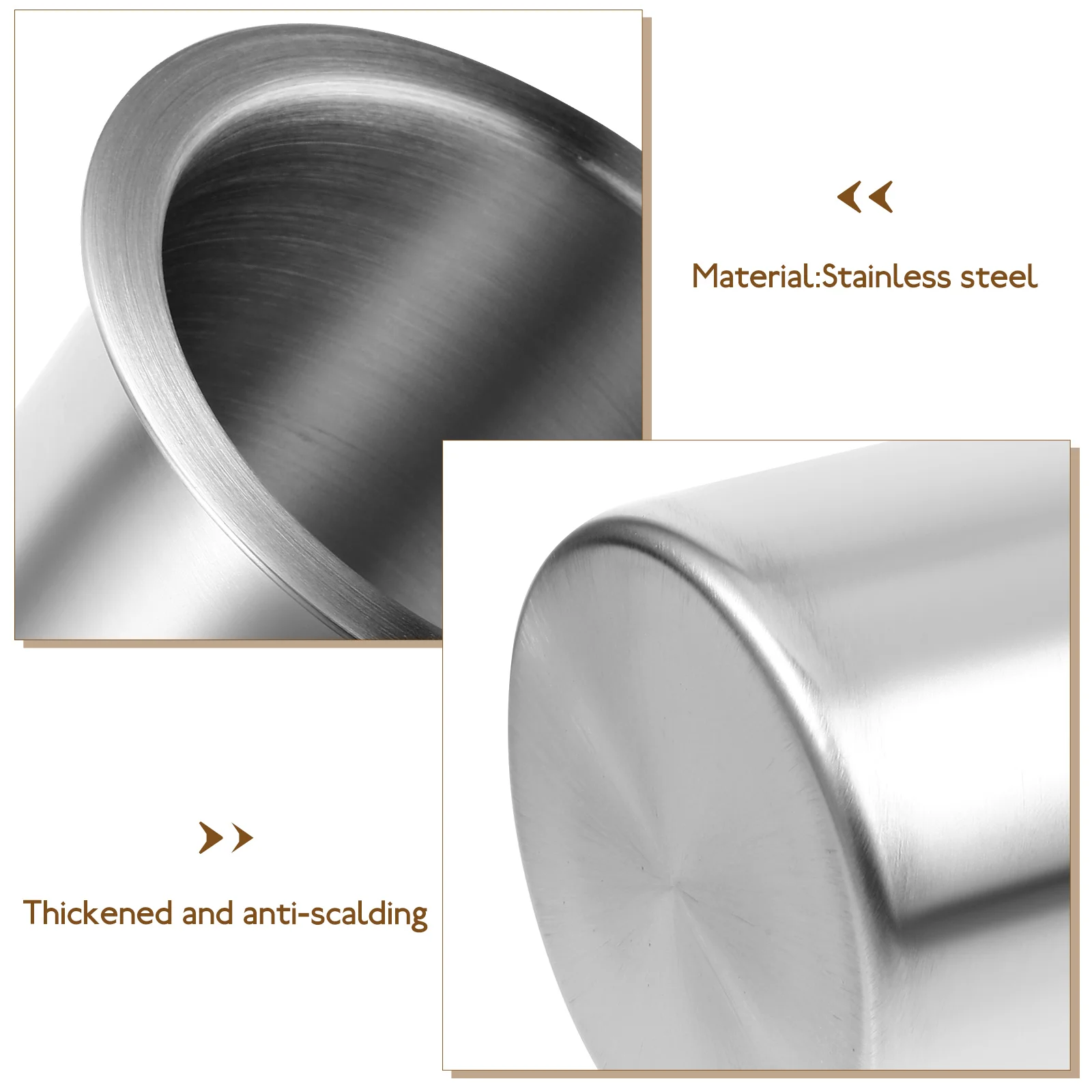 

Stainless Steel Sofa Cup Holder Recliner Handle Couch Boat Durable Drink Holder Metal Replacement Insert Car Cupholders Easy