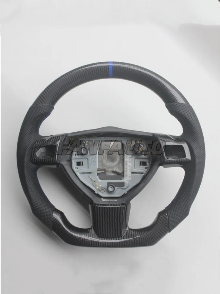Vervangend Echt Koolstofvezel Stuurwiel Met Leer Voor Opel Astra H 2004-2010 - afbeelding 2