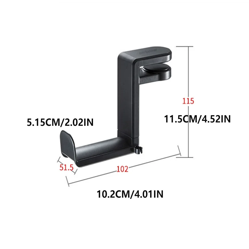 سماعة حامل ABS صنعة سماعة جبل الحرفية وحدة تخزين قابلة للتعديل رف مفيد تركيب سماعة حامل