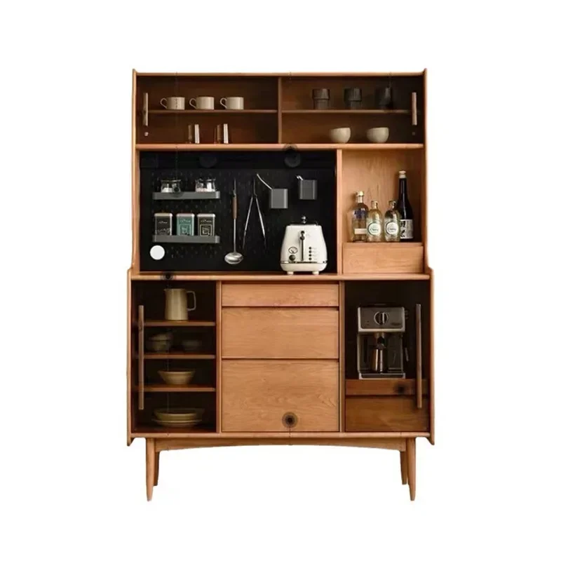 

All solid wood side cabinet