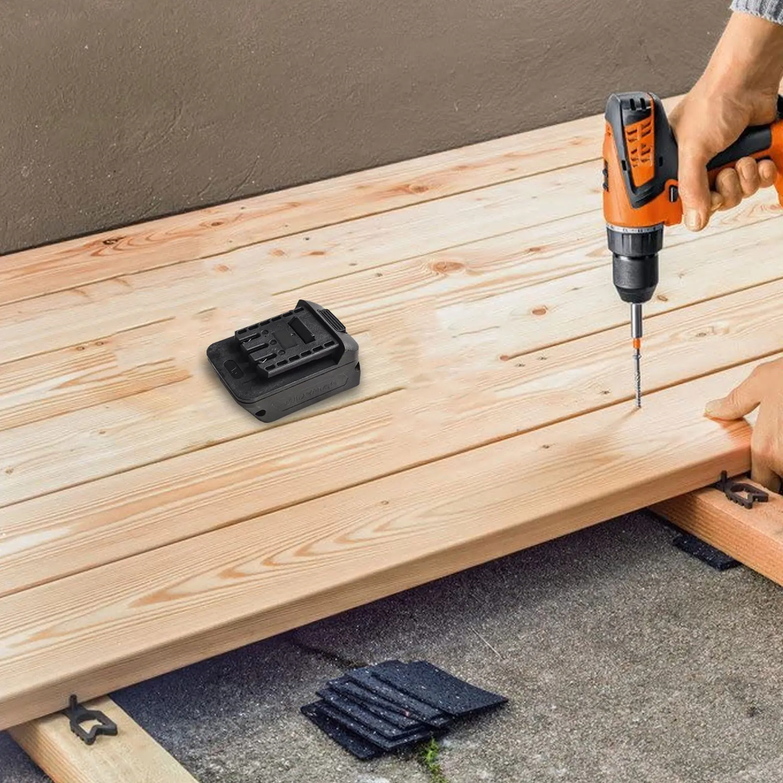 

Lithium Battery Mounting Adapter for Dayi 2106 For A3 to For Dayou Pack Transition with Upper and Lower Cover Support