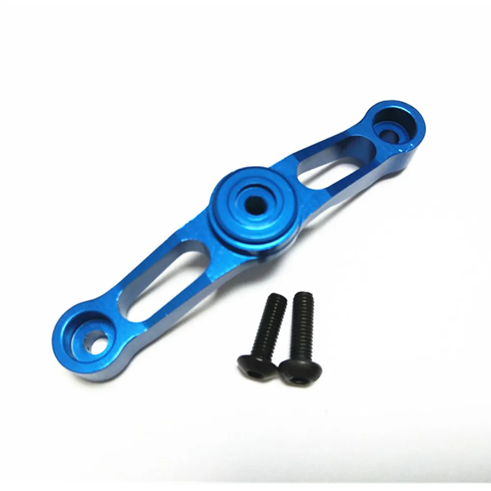 1 pz supporto per palo sterzo in alluminio per 1/10 Traxxas REVO E-REVO 2.0 Summit Slayer 5343X