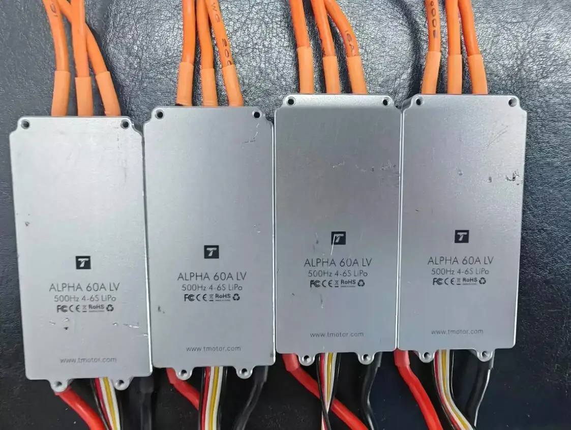 80% new tmotor t-motor FOC ALPHA 60A LV 4-6S ESC speed controller for MN505S 380KV, MN601S 320KV, MN605S 320KV