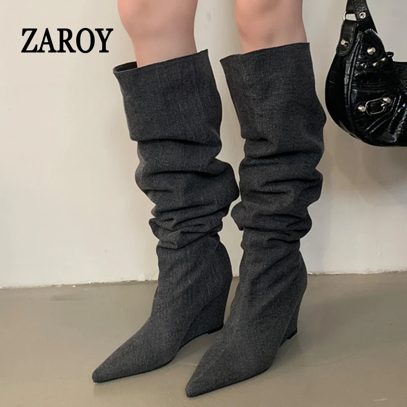 stivali-lunghi-in-denim-elasticizzato-zaroy-club-party-da-donna-eleganti-con-tacco-a-zeppa-a-punta-comodi-larghi-sopra-il-ginocchio-per-polpacci-larghi