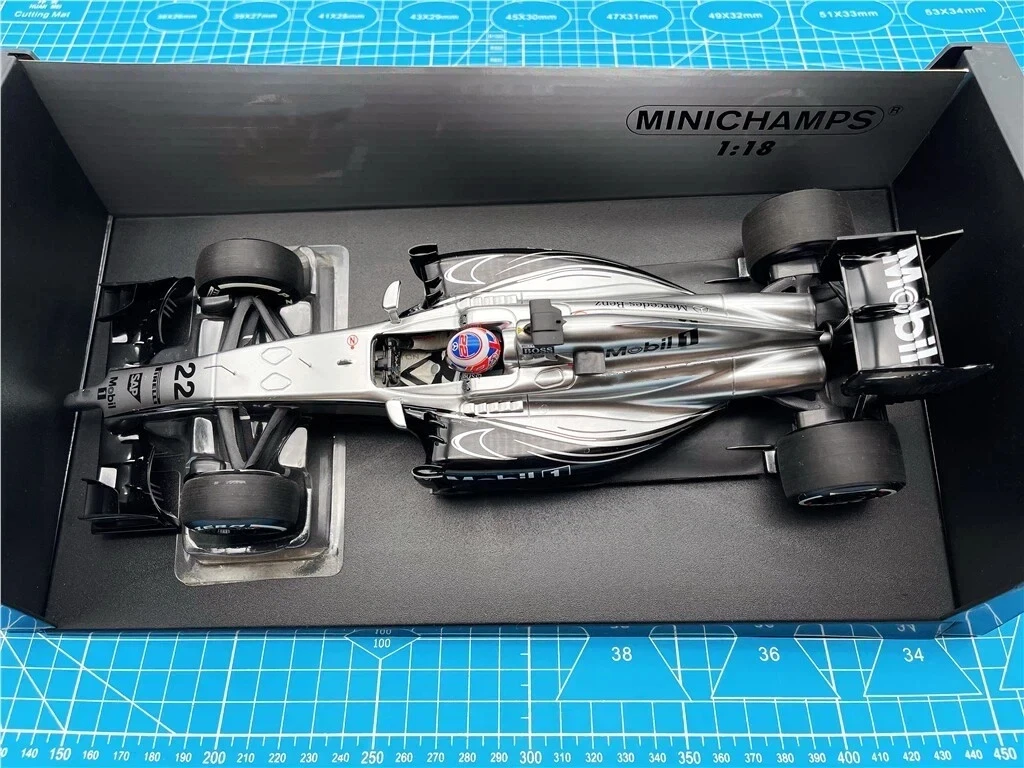 

Minichamps 1:18 F1 MP4-29 Бартон Австралия 2014, коллекционная статическая модель автомобиля из смолы и металла, подарок