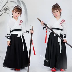 Traditional  Kids Japanese Style Kimono Baby Girl Boy Yukata Samurai Costume Embroidery Crane Haori Robe Party Cosplay