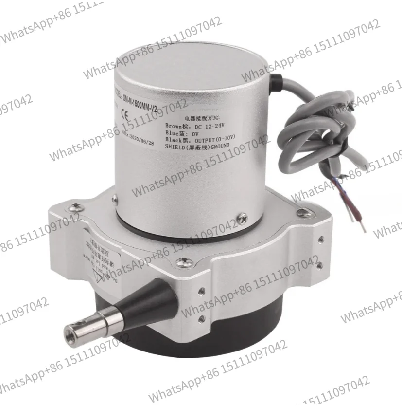 2026  SM-M-1500MM-V2 Draw Wire Displacement Sensor Stainless Steel Wire Rope Sensor Pull Rode Potentiometer