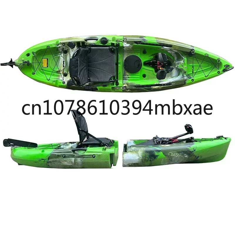 Kayak da pesca modulare Splicing Kayak a due sezioni Pedal Drive Kayak per sport acquatici