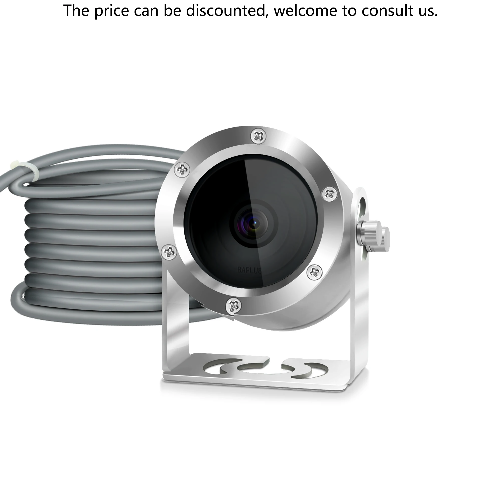 

IP68 Protected Underwater CCTV Camera Seawater Grade Stainless Steel Aquarium Camera Swimming Pool Camera