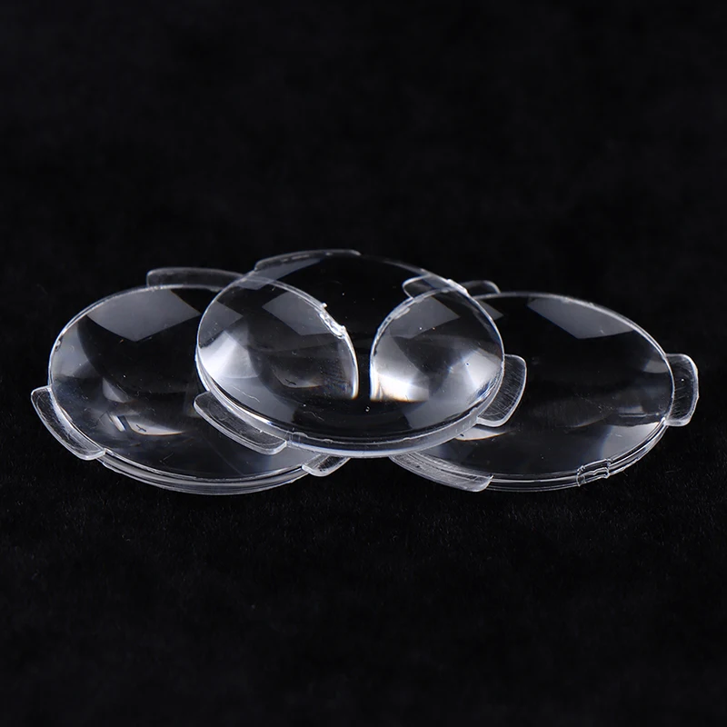 10pcs 3D Virtual Reality VR Lens Acrylic Optical Lens 25mm 34mm 37mm Diameter Plano Convex Lens VR Glasses