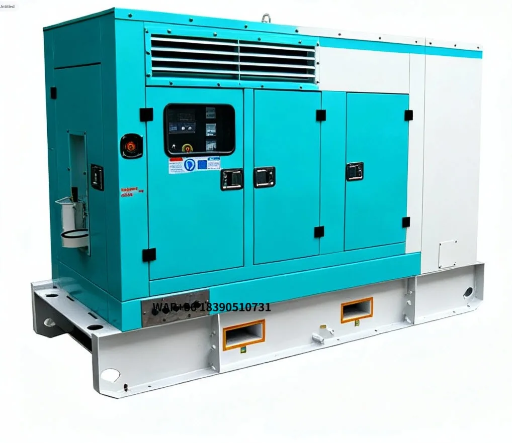 80kW 100kVA Water Cooled Engine Proof Canopy Super Silent Generators Power Plant