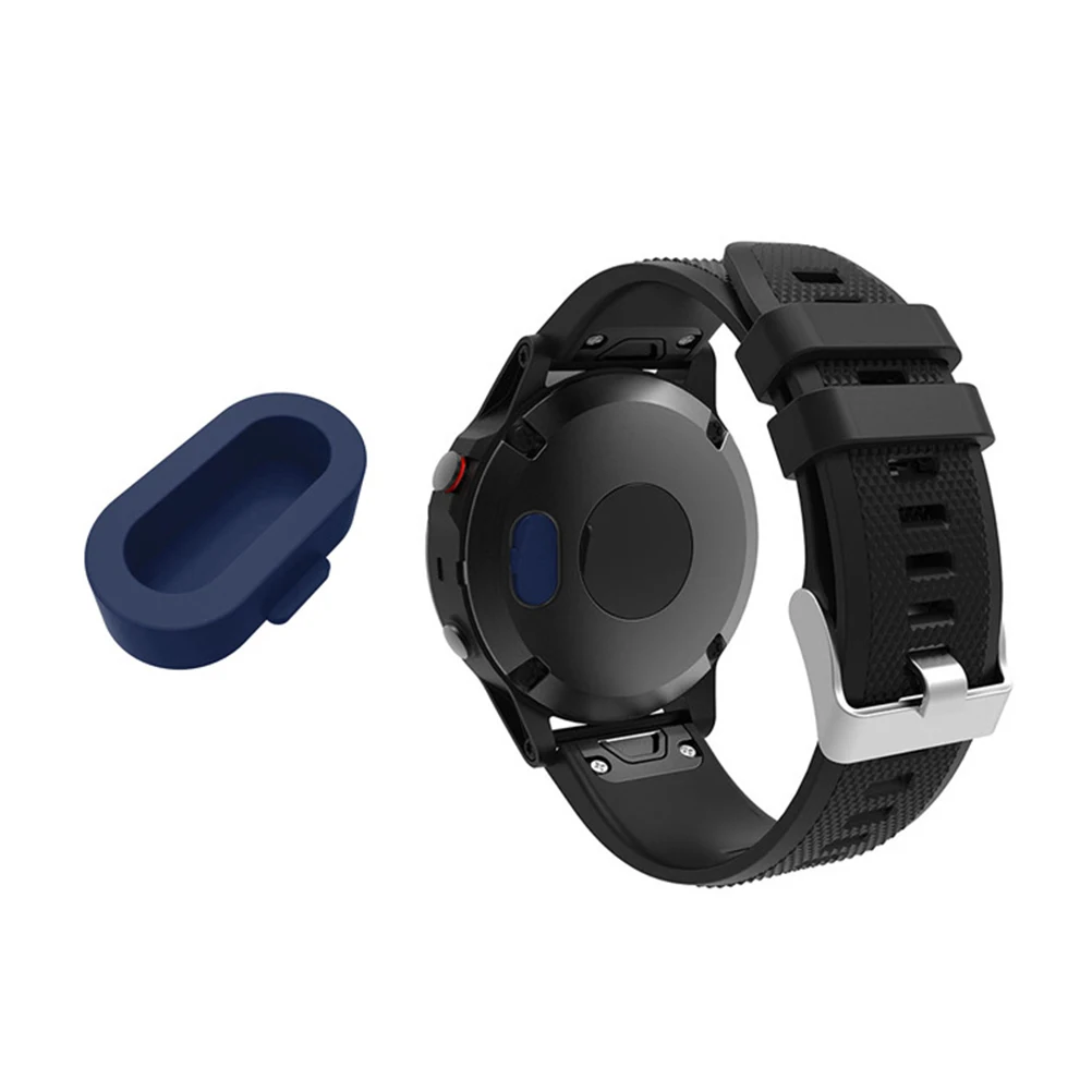 

10Pcs Silicone Dust Plug Protective Caps Port Compatible Fenix5 5s 5x Watches Sporty Colorful Durable