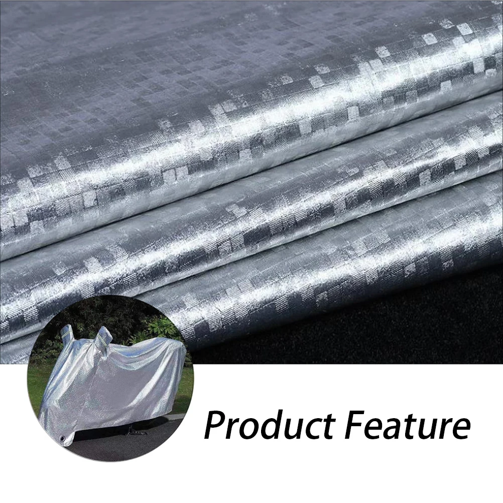 

Silver Coated Non woven Motorcycle Waterproof Dustproof Breathable Reusable Electromobile Cover Cover Protects from