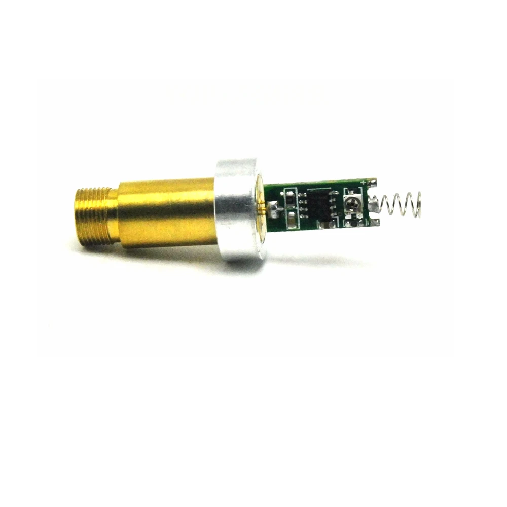 Industrial Brass 532nm 50mw/100mw/200mw  Green Dot Ray Laser Diode Moudle f Pointer/Torch DIY