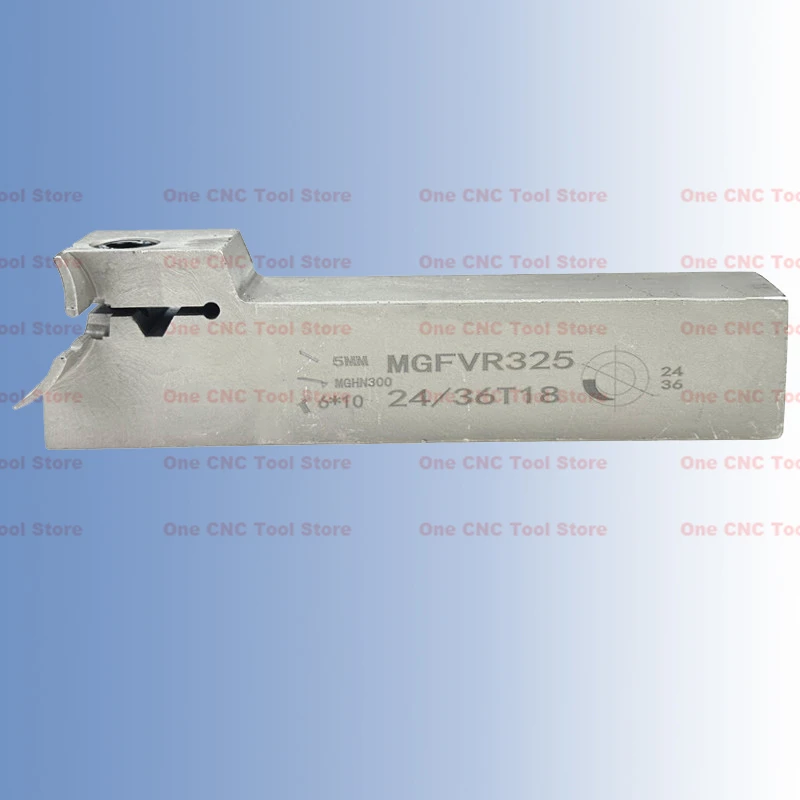 Imagem -02 - Mgfvr 7-shaped End Face Slotting Lathe Tool Holder Níquel Branco Mgfvr320 Mgfvr325 Mgfvr425 Mgfvr420 30 50 50 80 80 160 160 400