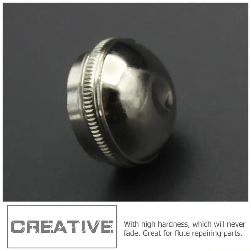 31BE Headjoint Screw Nut Brass Nickel Plated Replacement Part For Woodwind Instruments
