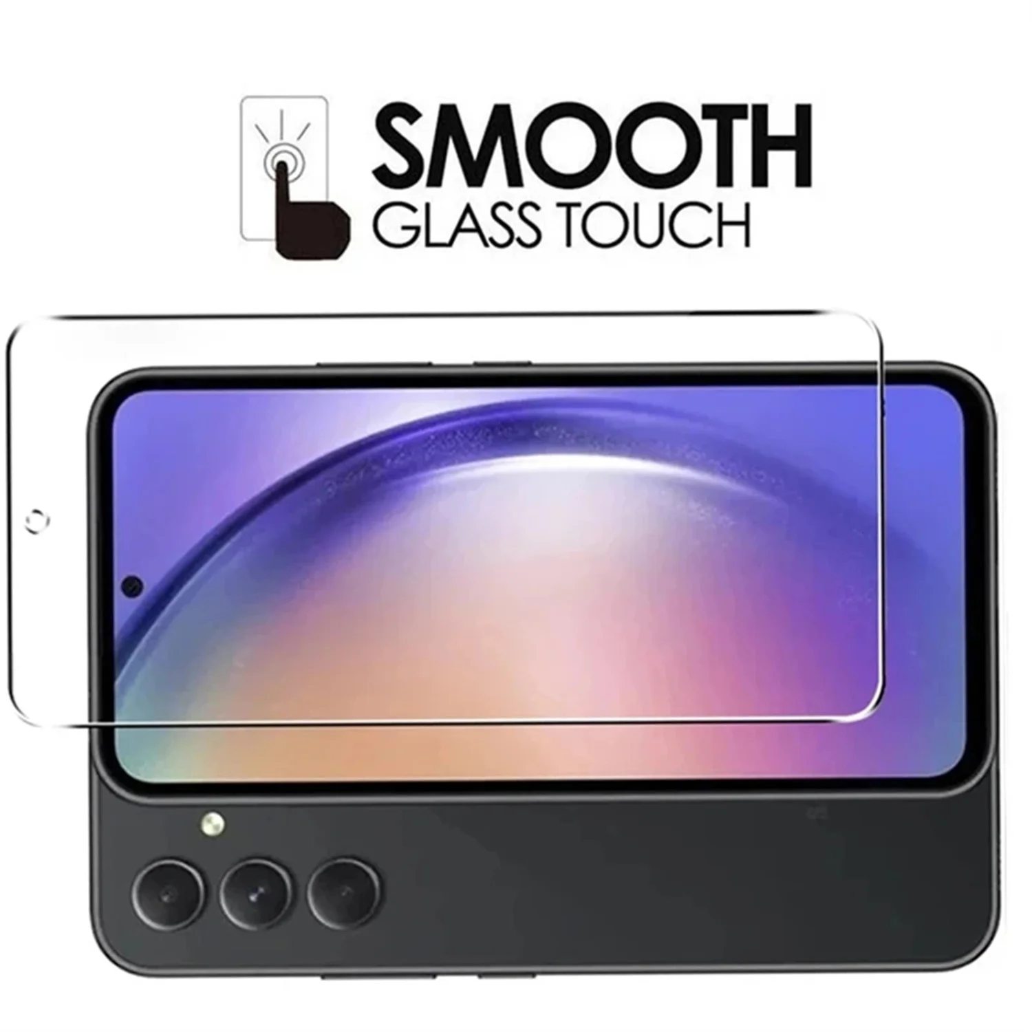 

2/4Pcs HD Tempered Glass Screen Protector for Samsung Galaxy A54 5G 9H Hard Clear Protector Film