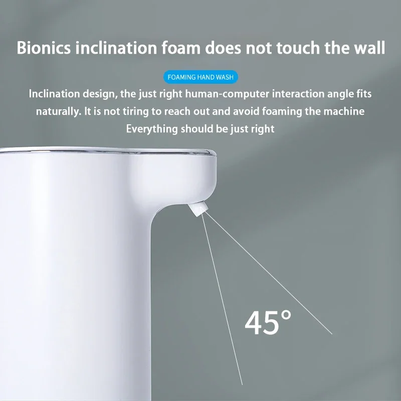 Автоматический Бесконтактный Диспенсер жидкого мыла с инфракрасным датчиком, умный пеногенератор с USB зарядкой