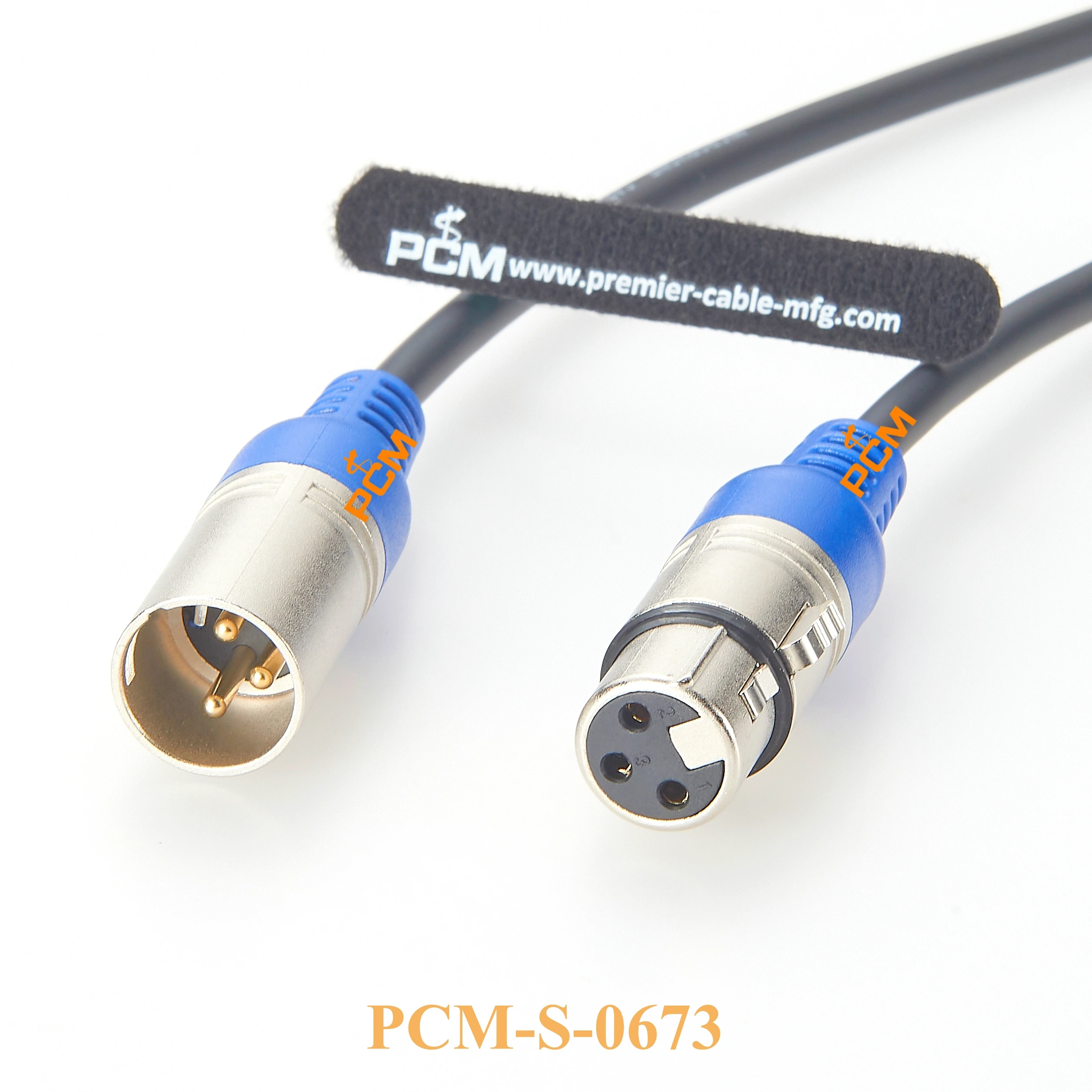 Kabel XLR 3-pinowy męski na żeński, kabel mikrofonowy Sound Cannon do miksera, wzmacniacza, zbalansowany analogowy kabel audio, przedłużacz XLR