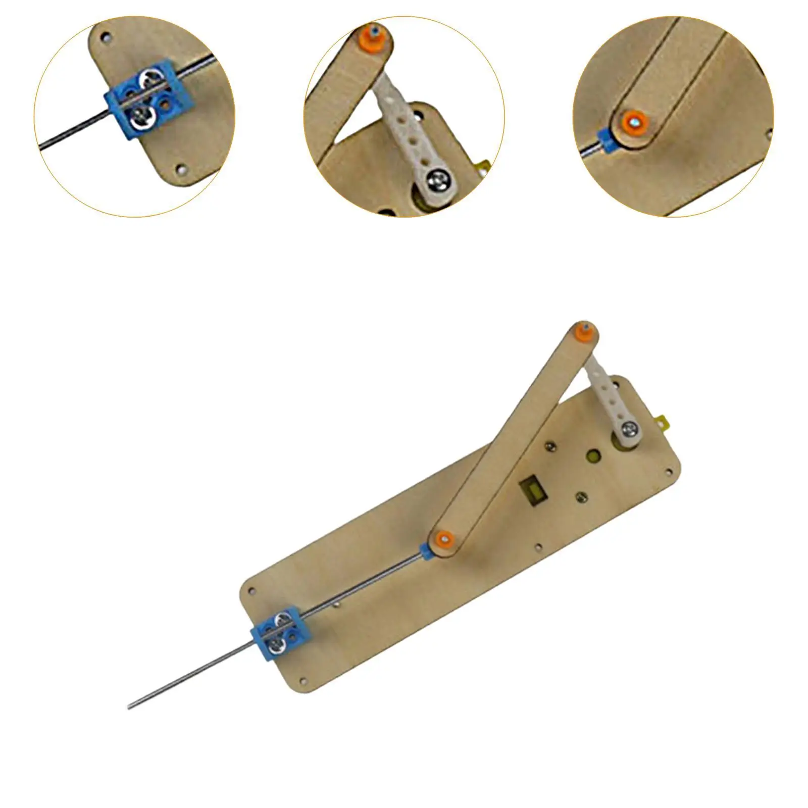 Biella alternativa macchina a movimento lineare autoassemblaggio sussidi didattici set di esperimenti per studenti elementari adolescenti