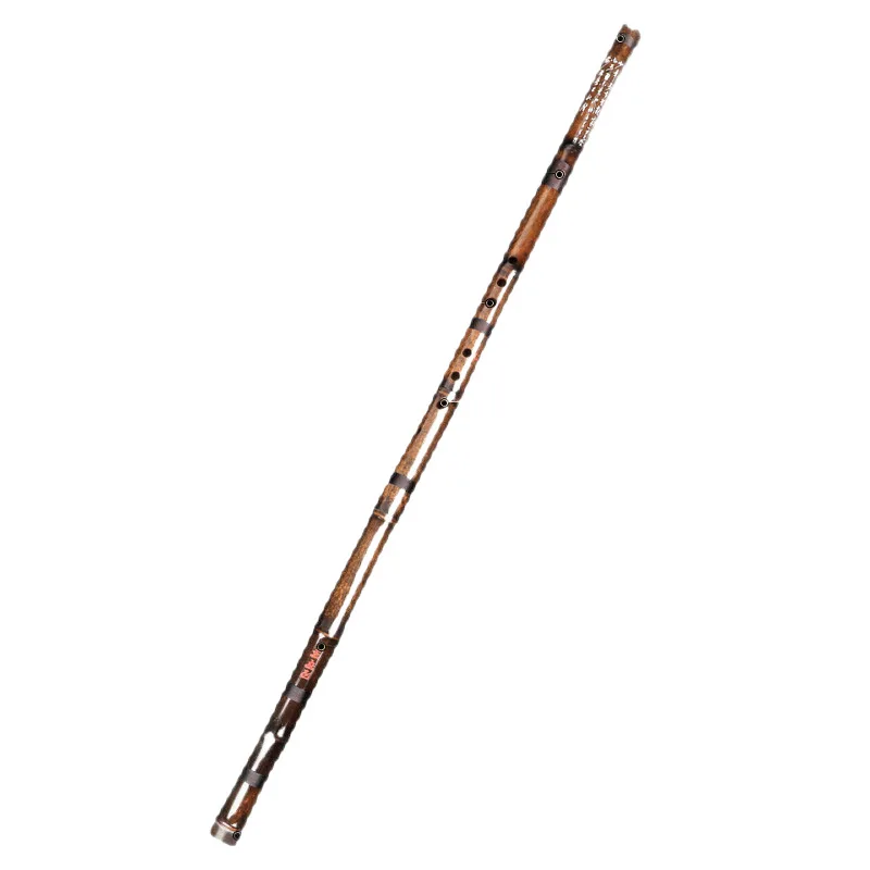 Purple Bamboo, Accurate Tuning, Clear Sound, Professional Quality, 60cm Length, Traditional Chinese Instrument