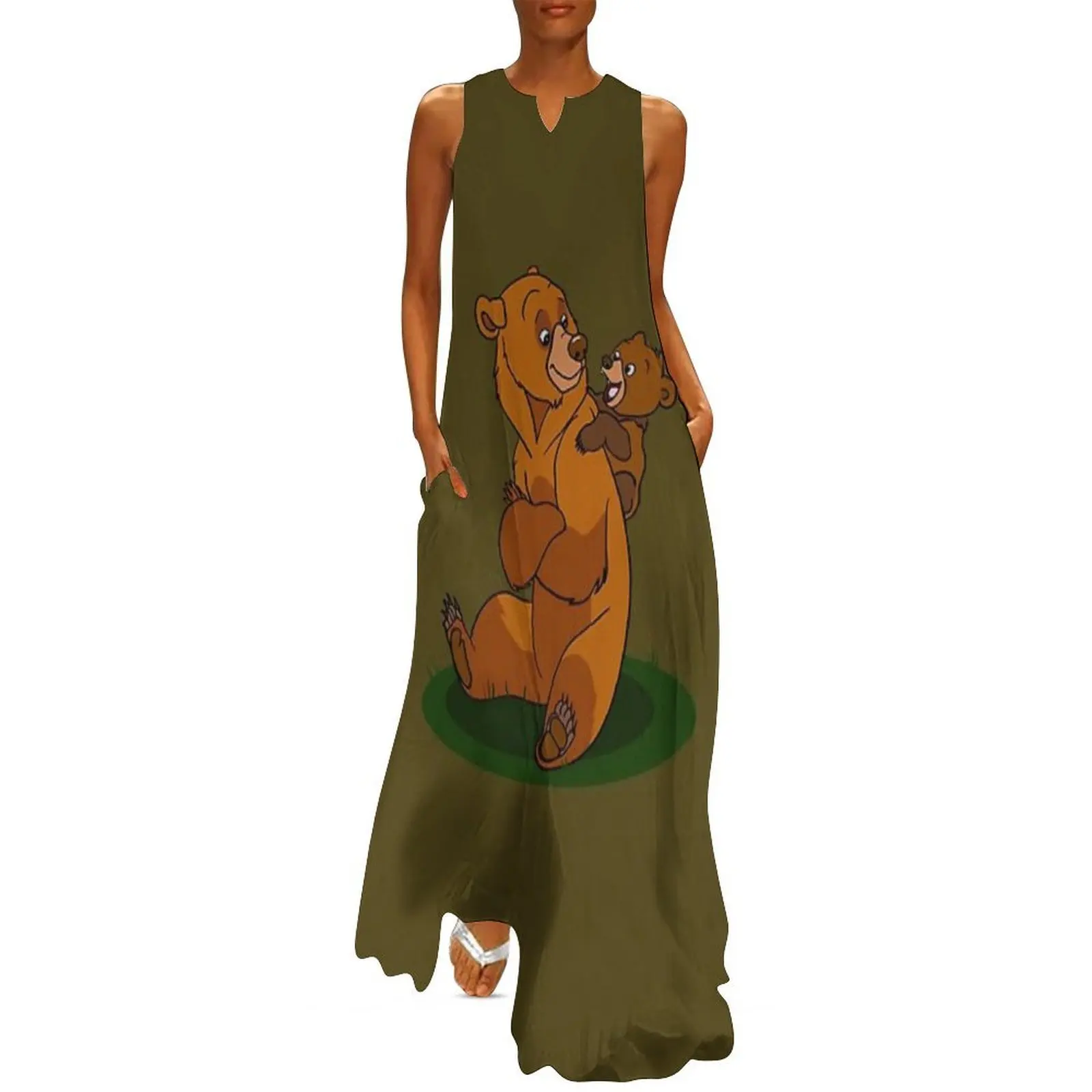 

Brother Bear \t Long Dress dresses for womens 2025 womens clothing Dress women