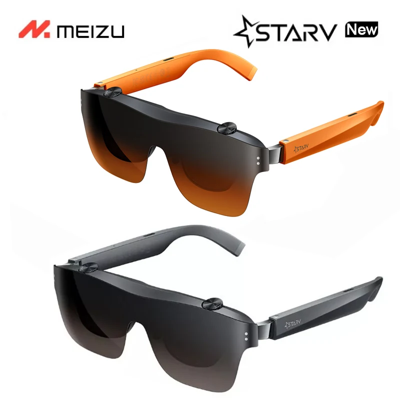 Meizu StarV View AR Glasses Support PD interface 0°~600° Myopia HD Viewing Screen Glasses 3D Max Private Cinema English version