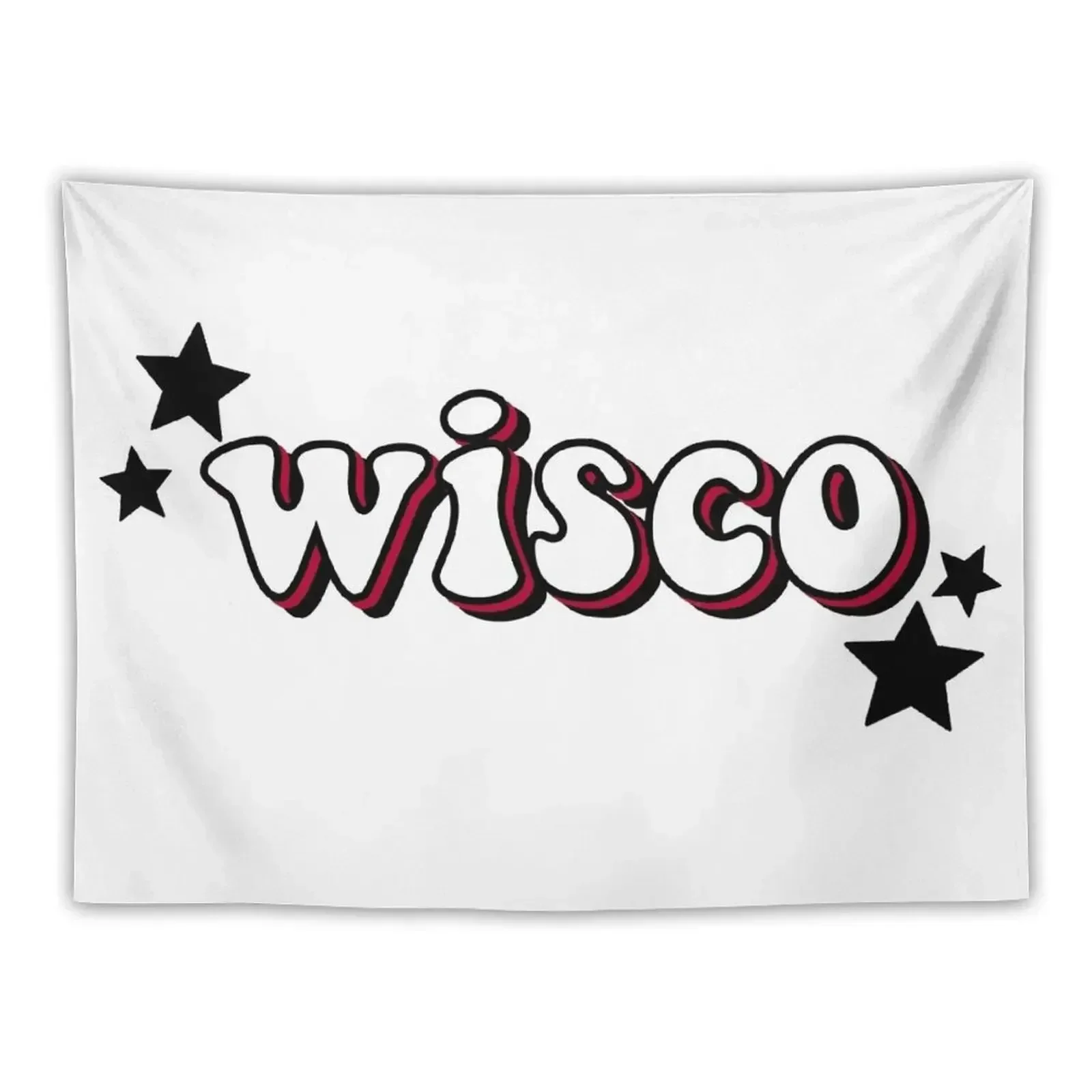 Groovy Wisco With Stars Tapestry Room Decoration Accessories Bedroom Decor Tapestry