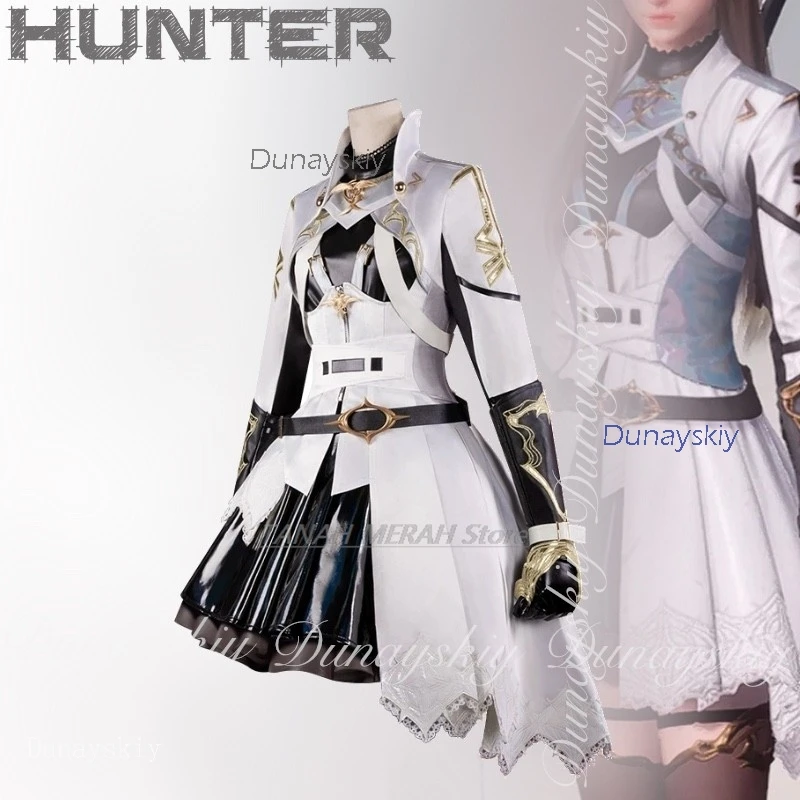 

Костюм для косплея на Хэллоуин Love and Deepspace Game Deepspace Hunter A Player Аниме Косплей Luminous Odyssey Black disfraz mujer