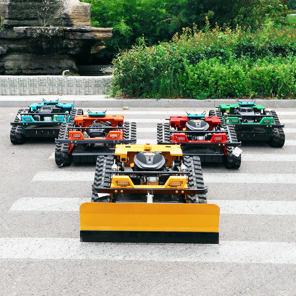 جزازة العشب الذكية التي يتم التحكم فيها عن بعد، عرض القص 500 مم، تدعم 50 ° المنحدر، جودة عالية، مبيعات المصنع مباشرة على انخفاض #6