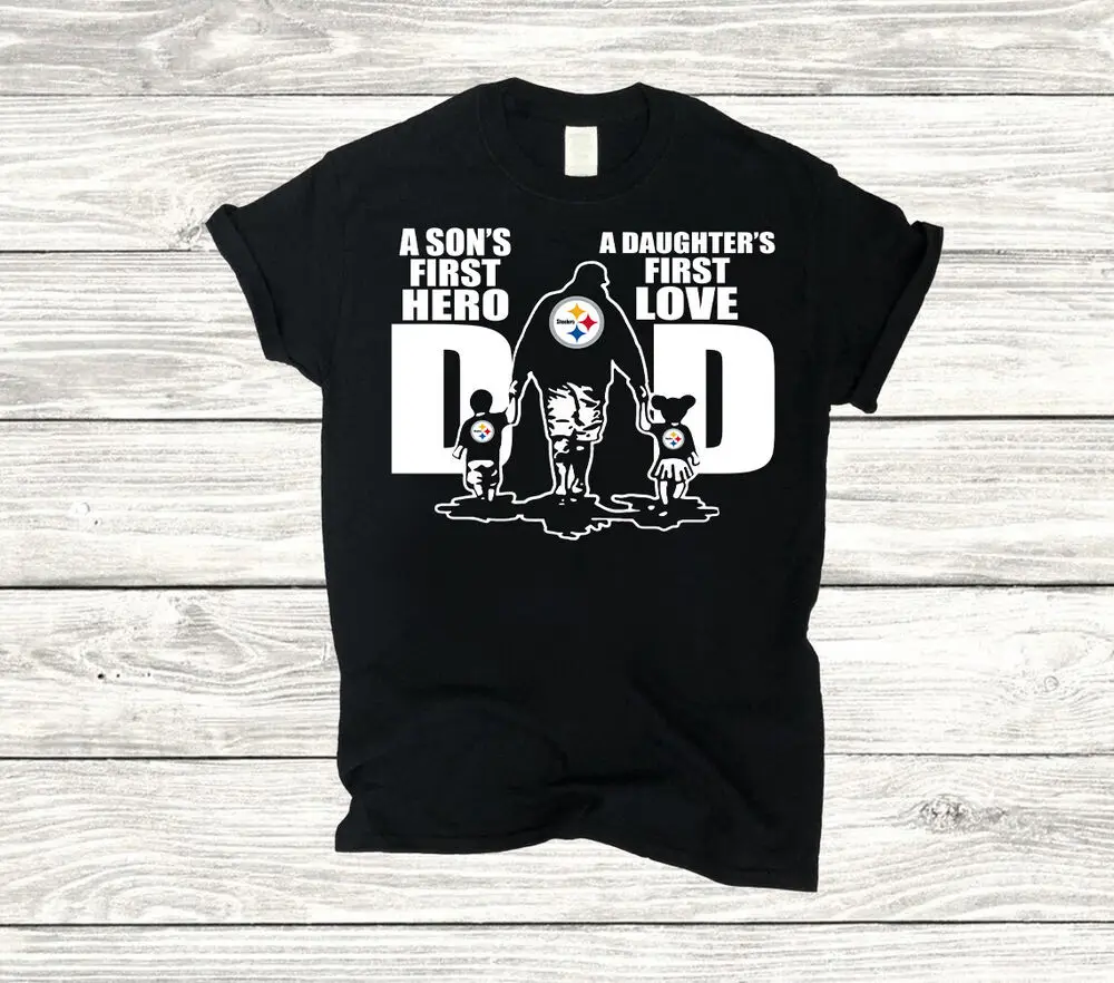 Steeler Dad T-Shirt Unisex T-shirts for Men Women Summer Tees Cotton Luxury brand vintage oversized