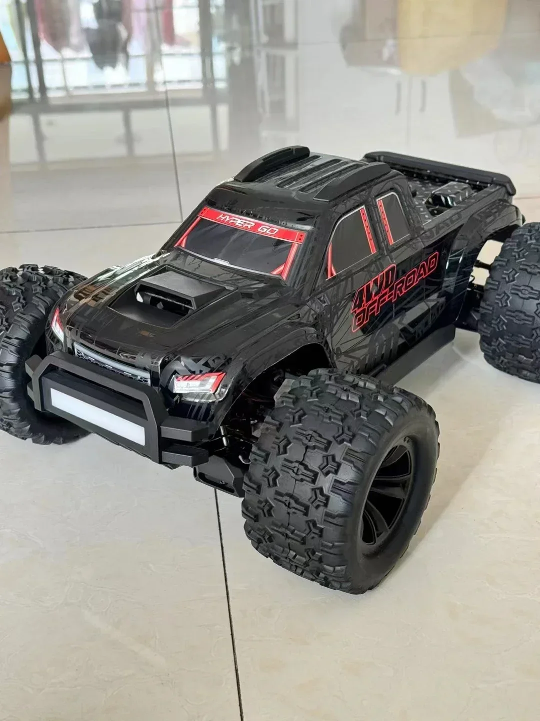 Mjx 1/10 Little Monster 10208 Rc Electric Remote Control Car High Speed Brushless 4wd Simulation Climbing Car Model Toy Gift