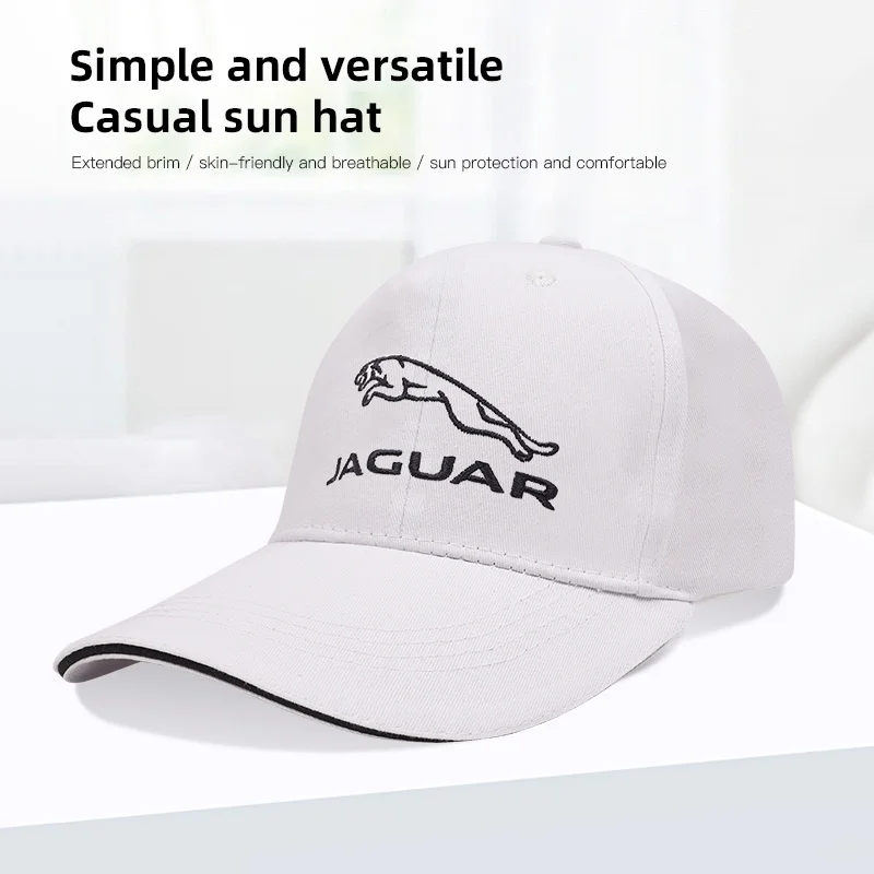 شعار قبعة بيسبول الرجال النساء قابل للتعديل بلغت ذروتها قبعة ل جاكوار X S F XF XE XJ XK XEL XFL XJL XJ6 XJS XKR XFR F-نوع F-Pace