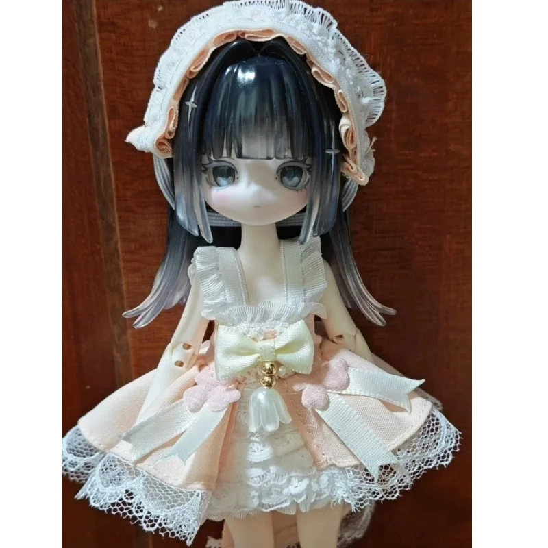 New Arrival Lace Skirt Series Doll Clothes Suit Fit OB11 1/8 1/12 BJD Doll Handmade Costume Accessories Toy Decor Gift No Doll view 6