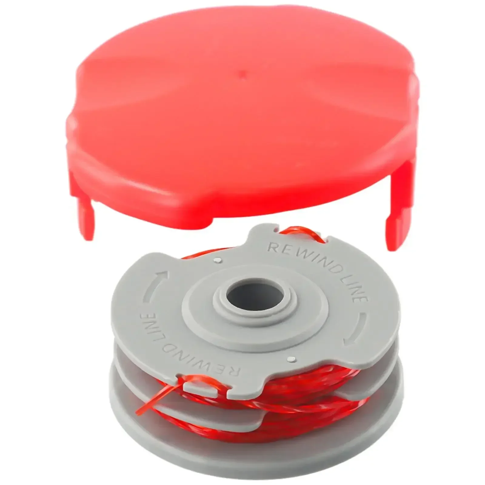 Carretel profissional e Linha e Spool Cap Capa para String Trimmer, acessórios de reposição, dupla Autofeed, FLY021, FLY060