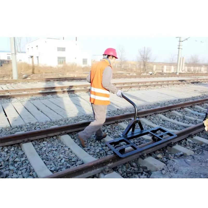 Flexible Reliable High Quality Rail Trolley Transport Tools Used In Railway Track Monorail Carrier