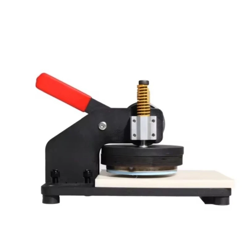 Hand-Pressed Circular Cutting Machine for Textile Fabric Paper