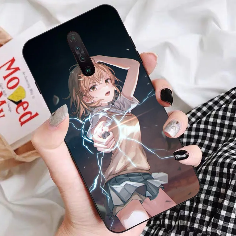 A Certain Scientific Railgun Phone Case For Redmi 5 6 7 8 9 10 plus pro 6 7 8 9 A GO K20 K30 K40 pro plus F3 Fundas