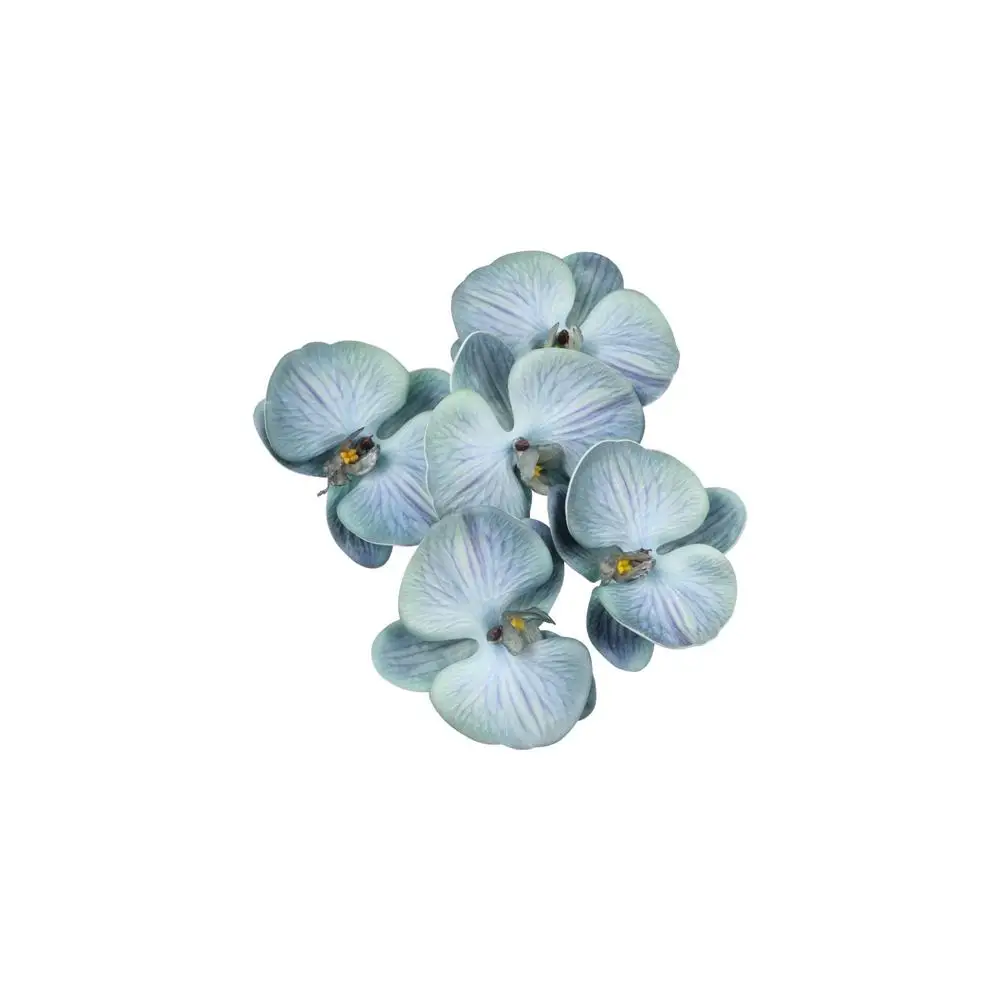 Cute DIY Jewelry Making Craft Simulated Flower Headdress Handmade Accessories Butterfly Orchid Flower Decoration Hairpin Gift