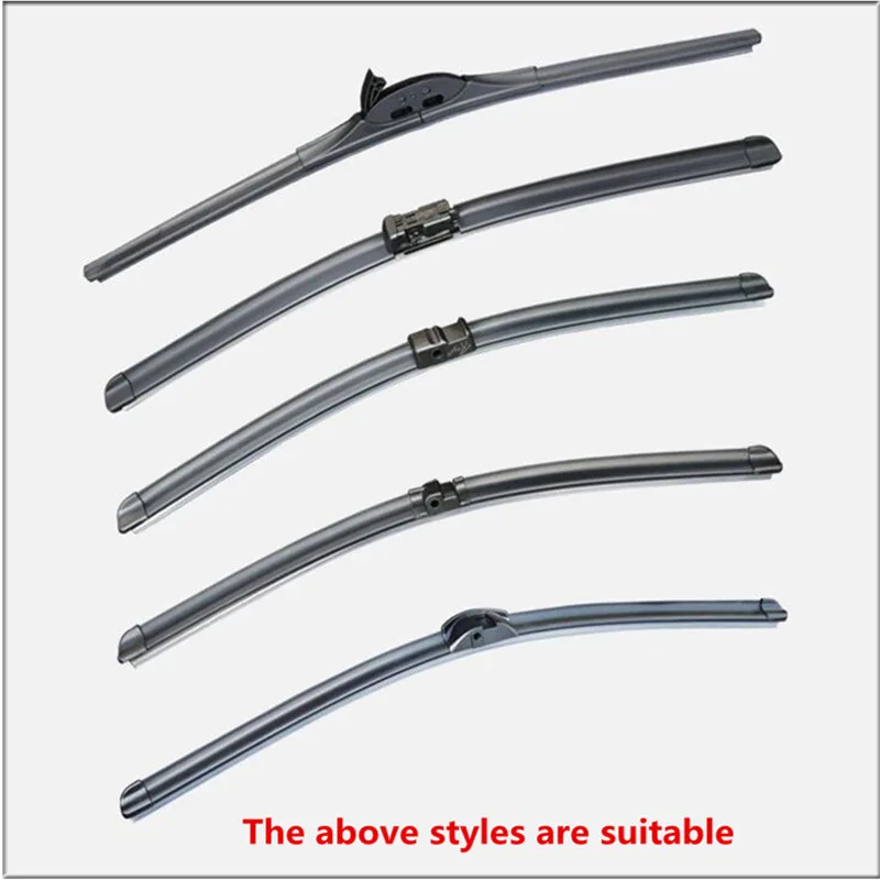 حار ممسحة السيارة شفرة إدراج شريط مطاطي ناعم الملحقات لاند روفر LR4 LR3 LR2 رينج روفر إيفوك المدافع ديسكفري #6