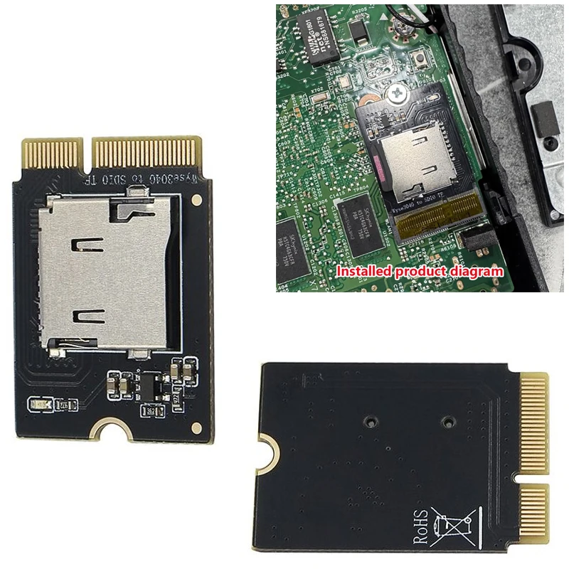 

Adapter Suitable for Dell Wyse3040 to TF Only SDI0 Mode Professional Power Chip Professional Design Parts Protective Cover