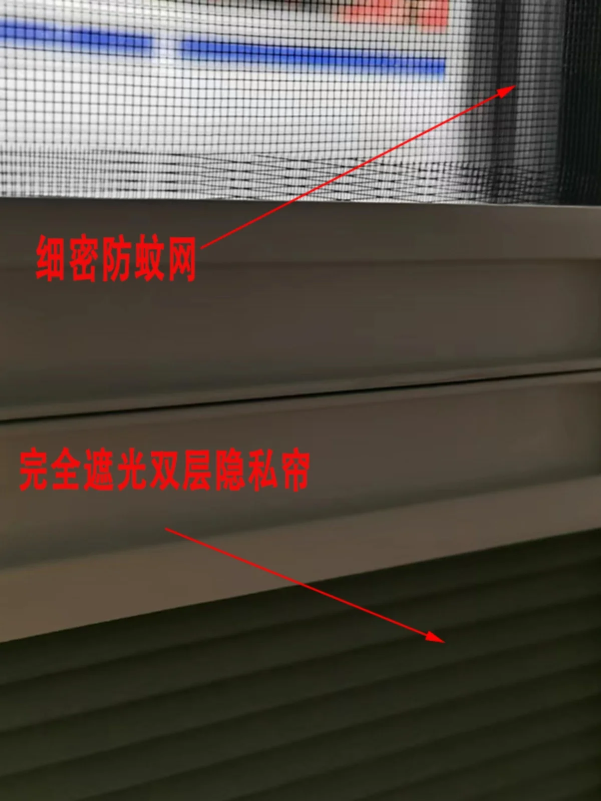 RV windows double layered acrylic external push window with shading curtain, mosquito proof curtain, Iveco Datong fully image 4