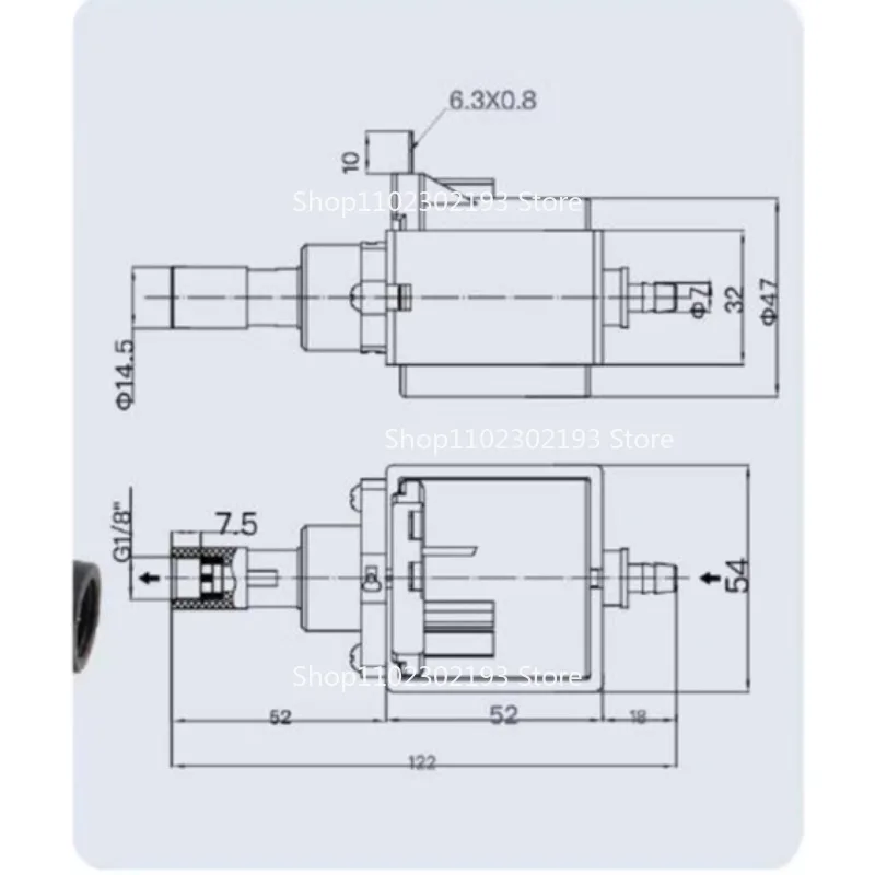 bomba-eletromagnetica-jypc-5-para-philips-ferro-eletrico-maquina-de-limpeza-a-vapor-de-alta-temperatura-maquina-de-cafe-etc-acessorios