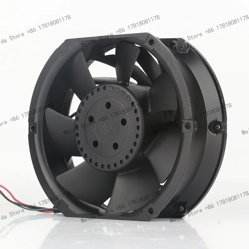 Original Delta DC48V 1.22A AC EC Coling Fan 17251 172X150X51MM 17CM axial flow Dual ball bearing inverter AHB1548EHG