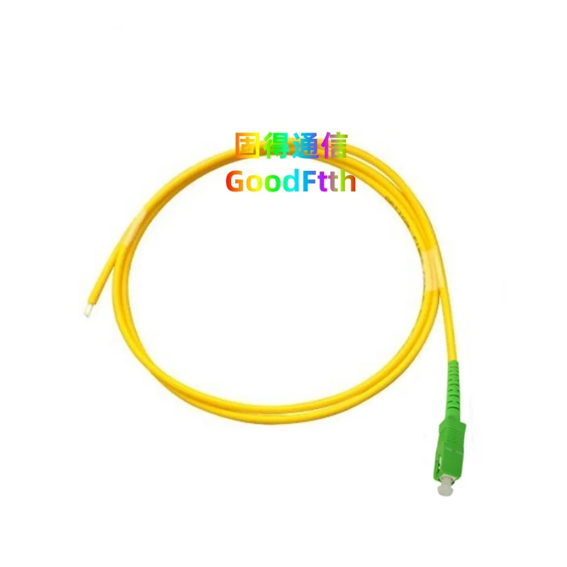 Pigtail światłowodowy SC/APC SM Simplex 0,5 m 1 m 1,5 m 2 m 2,5 m 3 m GoodFtth 10 sztuk/partia