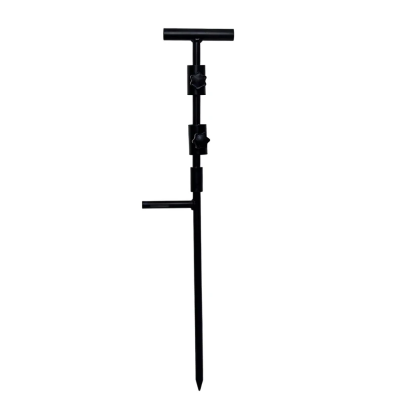 Fishing Shade Holder Stake for Water Use, Metal Stand with Twist Knobs for Cover Placement, Light Rain Shelter and 87HA