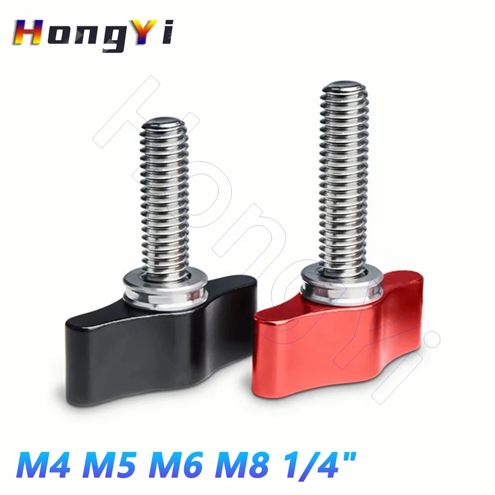 304 Stainless Steel Thumb Screws M4 M5 M6 M8 1/4